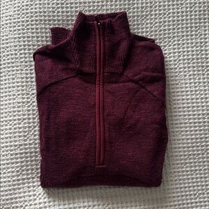 Lululemon Summit Stride Sweater
Heathered Deep Rouge